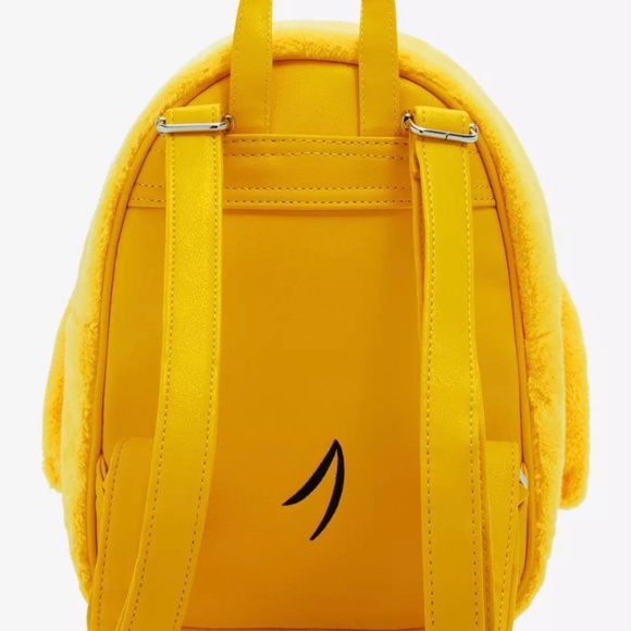 NWT Adventure Time Jake Fuzzy Mini Backpack - Picture 3 of 4